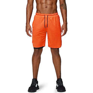 WW | Herren 2 in 1 Laufshorts Schnelltrocknend Für Sport Und Training Selfico