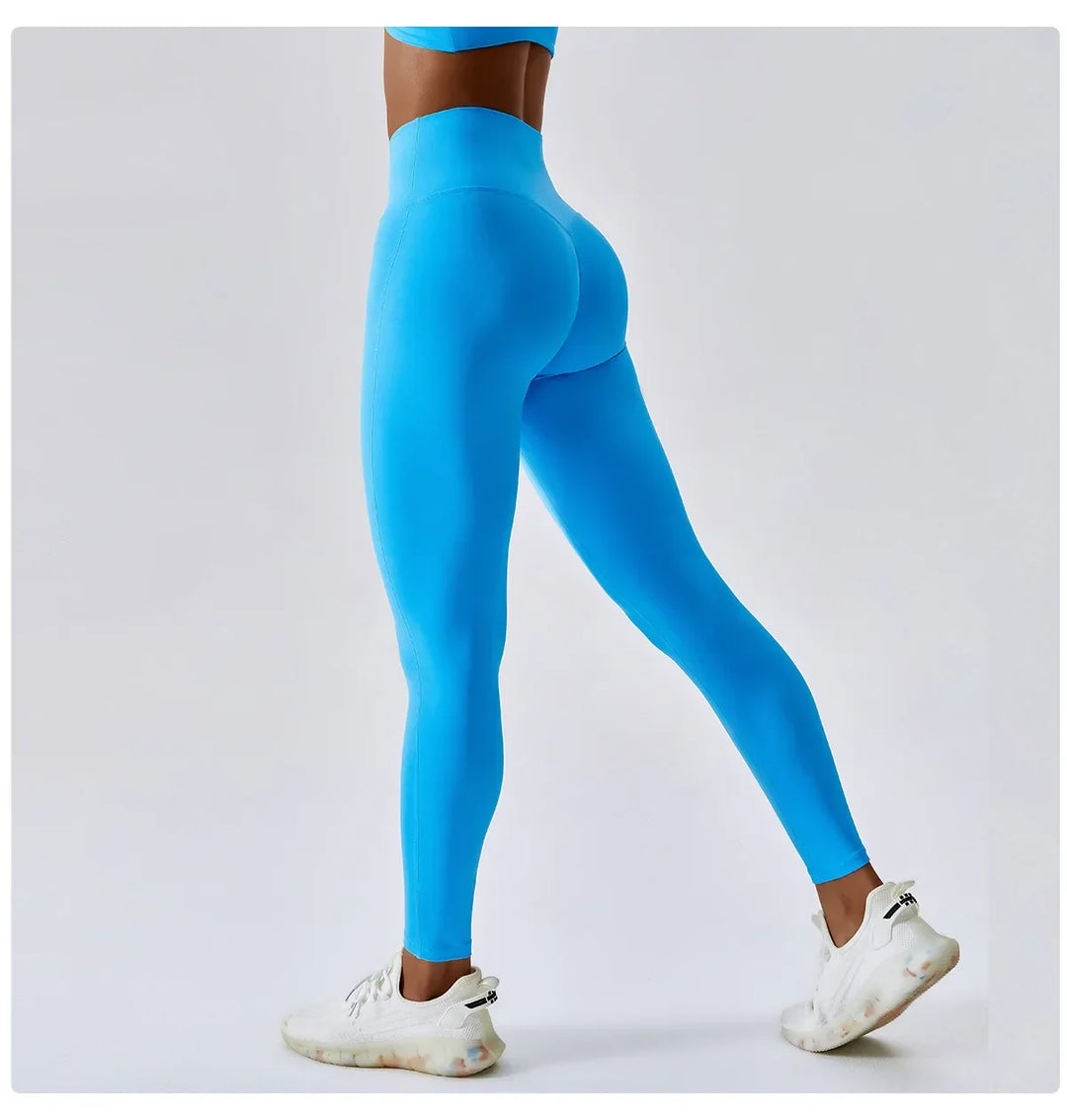 W&W Mode | Atmungsaktive Push-up Yoga Leggings Mit Pfirsich Hebung