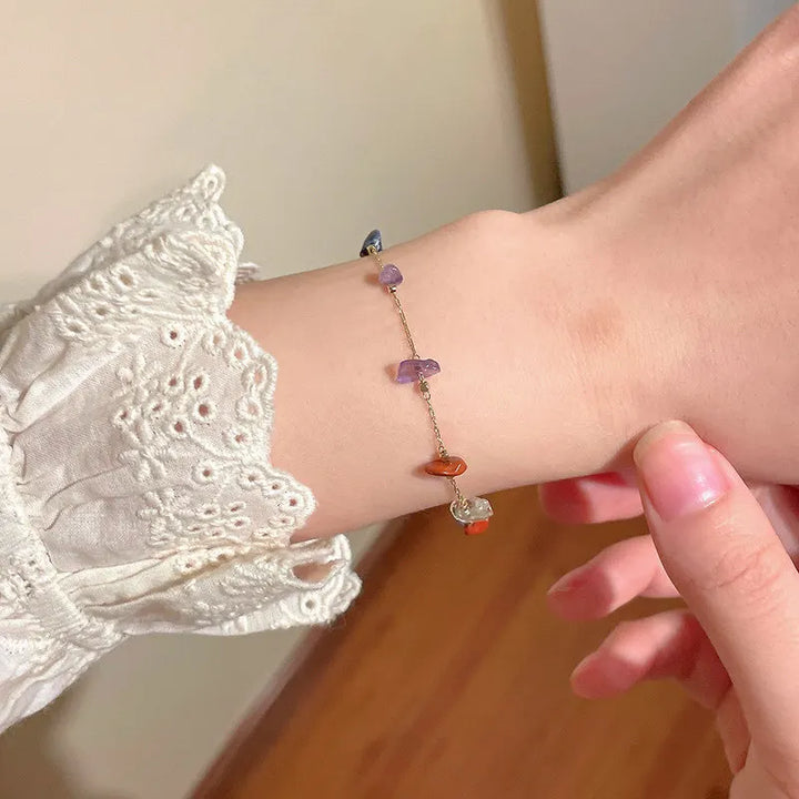 W&W Mode | Elegante Natur Edelstein Kette