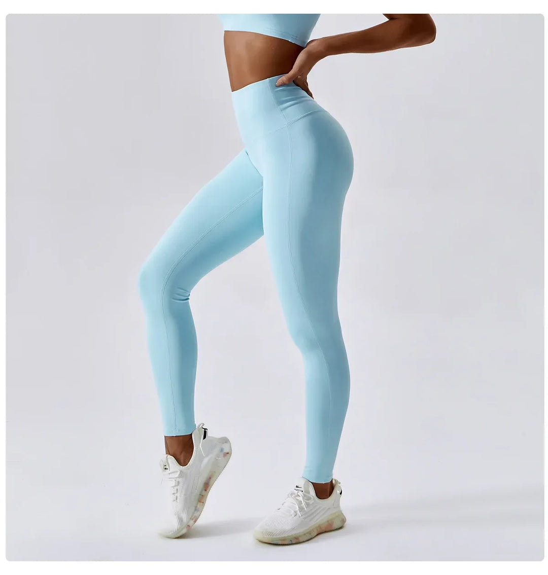 W&W Mode | Atmungsaktive Push-up Yoga Leggings Mit Pfirsich Hebung