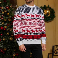 WW - Hässlicher Weihnachtspulli - Gemütlicher Strickpullover im skandinavischen Stil