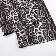 WW | Weite Hose mit Leopardenmuster