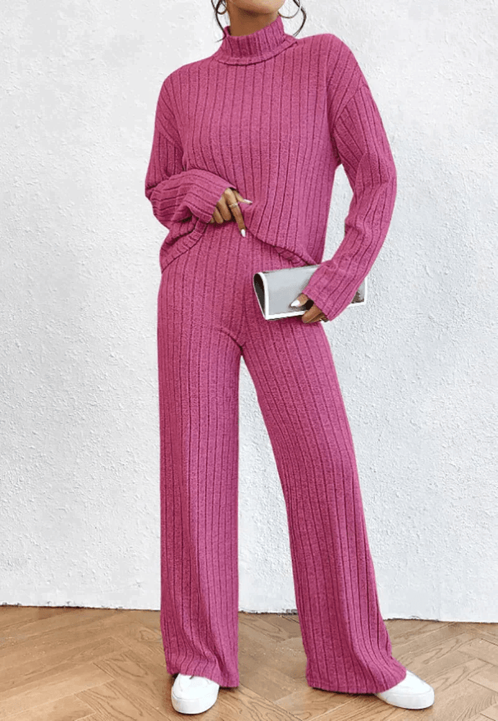 W&W Mode | Strickhose und Rollkragenpullover