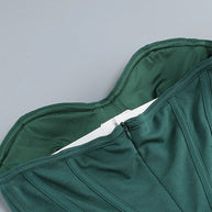 WW | Glitzer Rückenfrei Abend Maxi Kleid