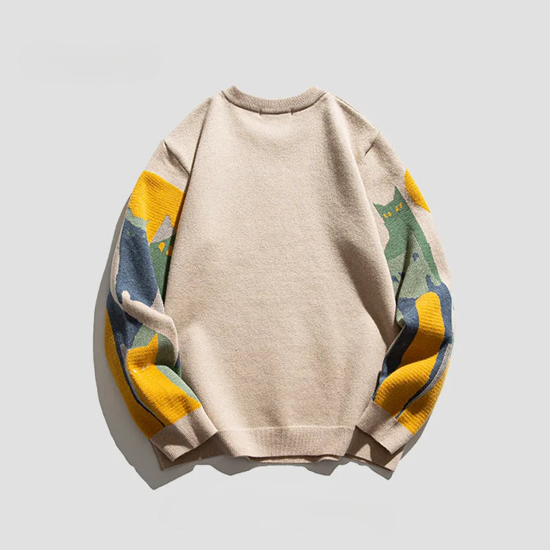 W&W Mode – Oversize Strickpullover, Lässige Passform