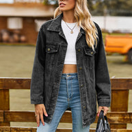 WW | Klassisch Elegante Jeansjacke