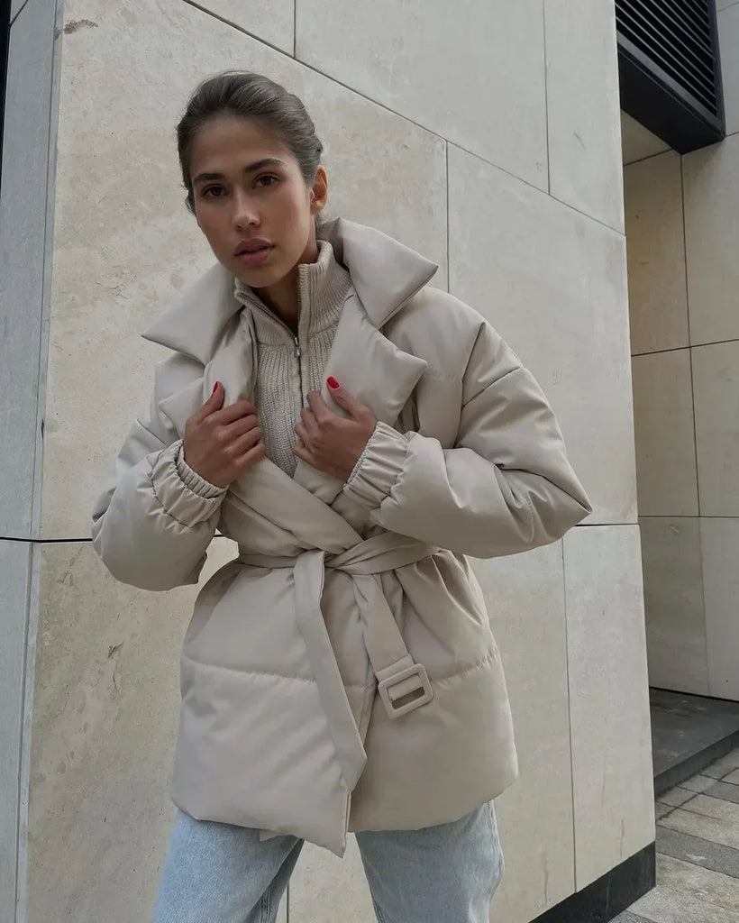 WW - Pufferjacke - Mit Gürtel