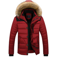WW | Herren Winterjacke mit Fellkapuze