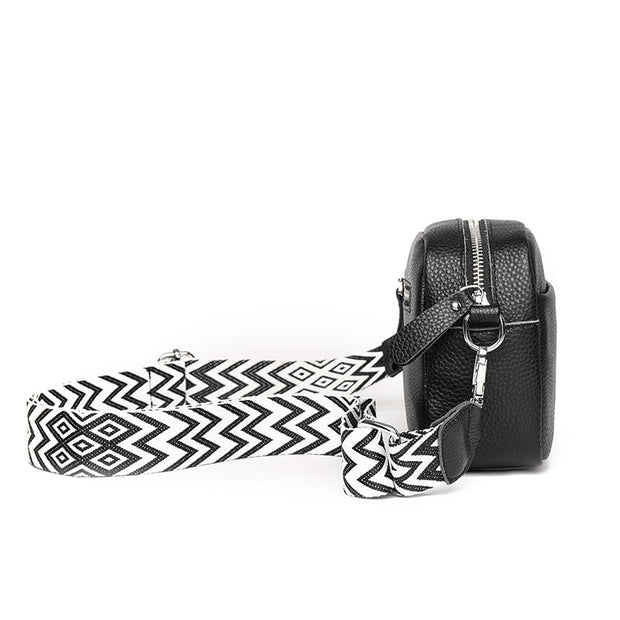 WW Fashion - Schultertasche aus veganem Leder für Damen