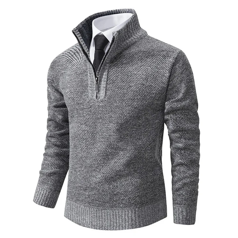 Wolff | Gefütterter Warmer Fleece-Pullover