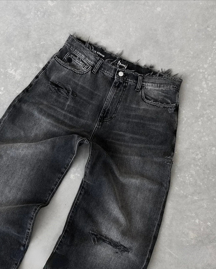 W&W Mode | Amerikanische Gewaschene Retro Jeans Für Männer