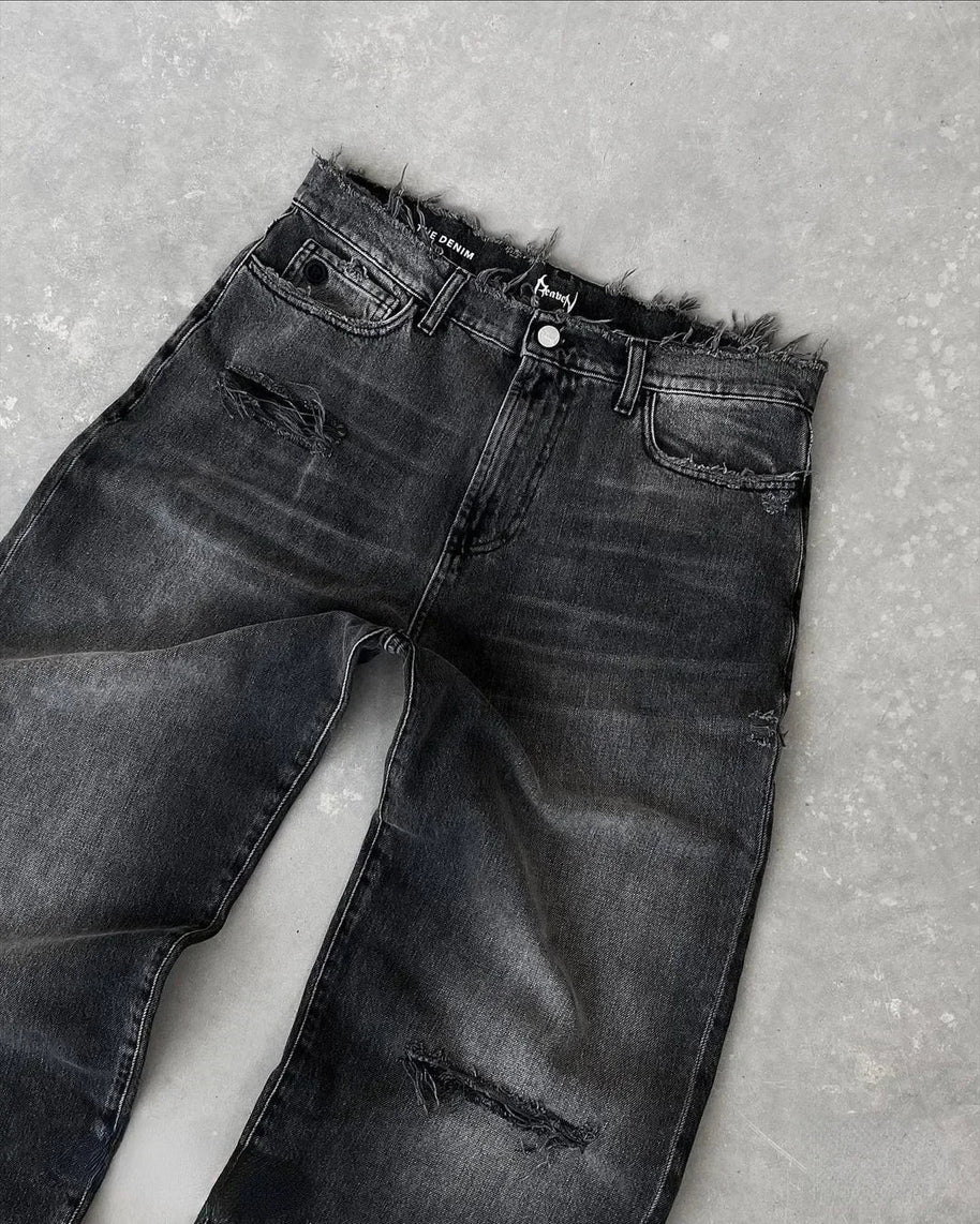 WW | Amerikanische Gewaschene Retro Jeans Für Männer