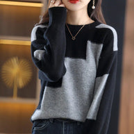 WW - Gestrickter Freizeitpullover - Damen Gemütlicher Strickpullover