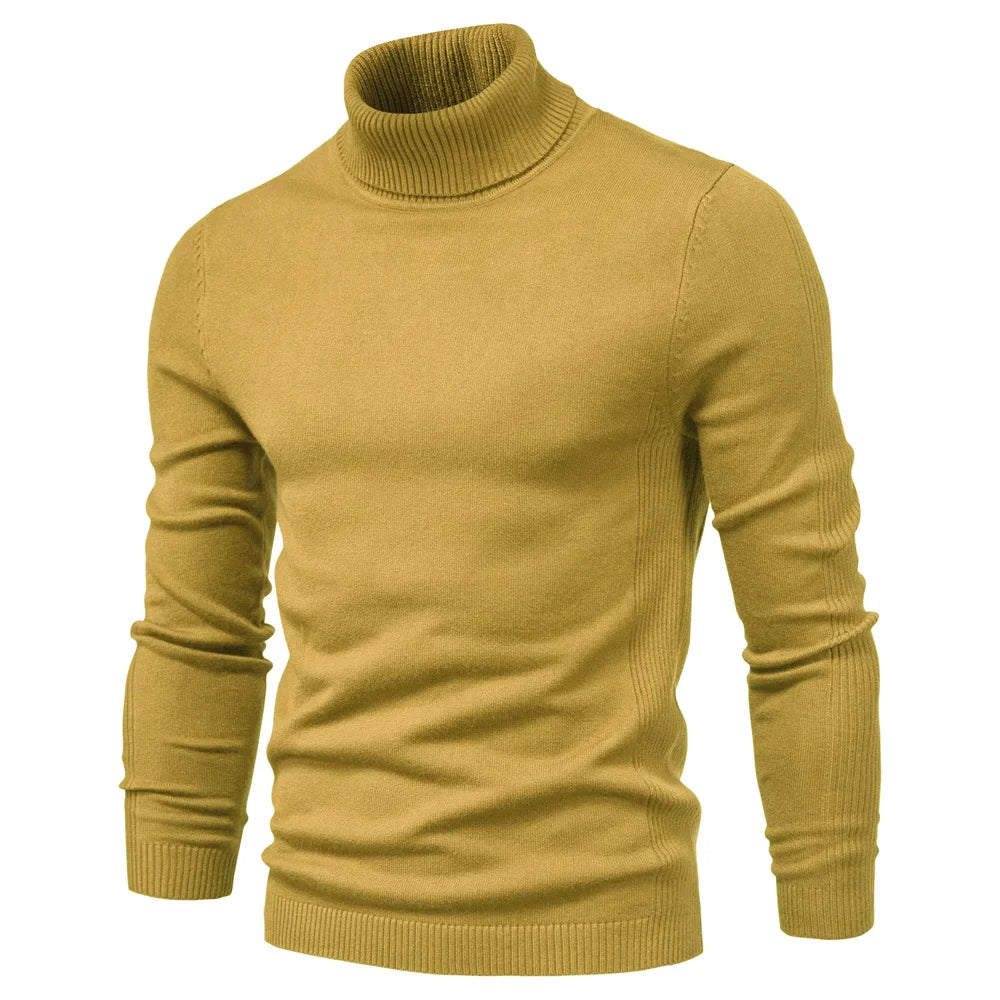 WOLFF | Herren Rollkragenpullover aus hochwertigem Material