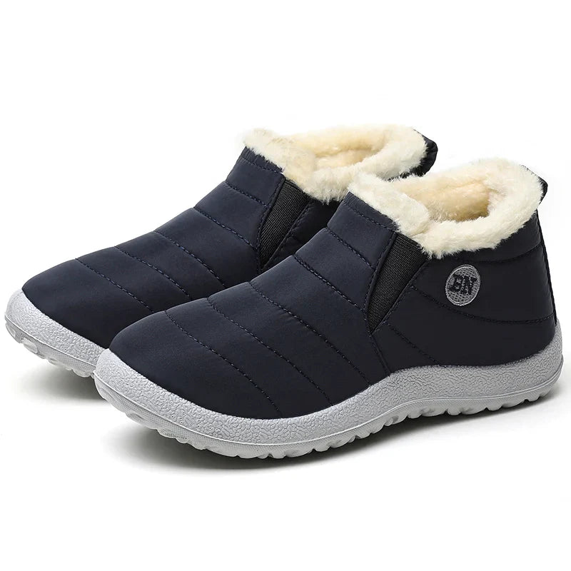 WOLFF - Damen bequeme Schneestiefel mit rutschfester Sohle