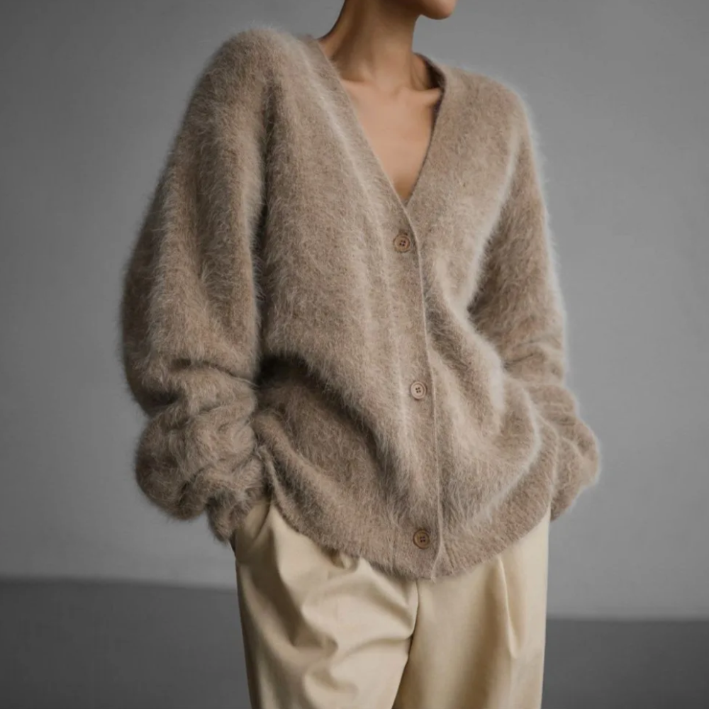 WW | Damen Kaschmir Cardigan Weste