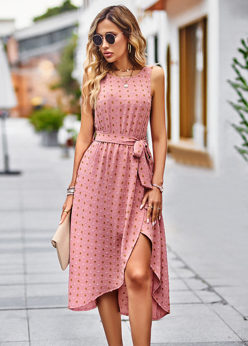 WW | Midi-Kleid mit Punkten