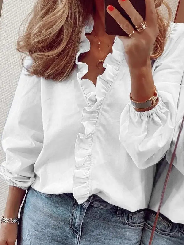 WW - Bluse mit langen Ärmeln