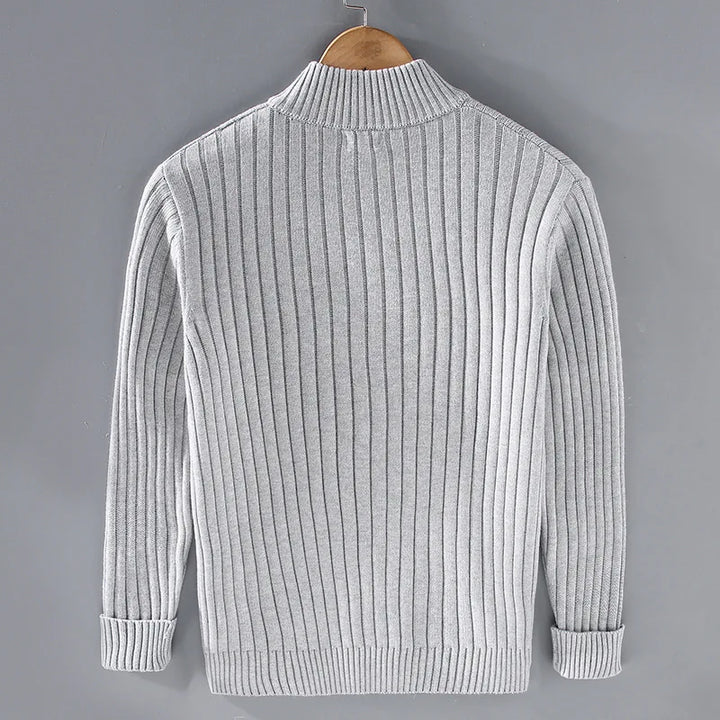 W&W Mode | Merino Zip Strickjacke Für Herren