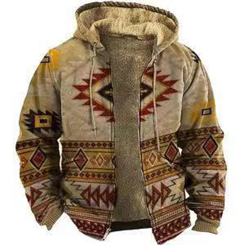 WW | Herren Outdoor Fleecejacke Mit Reißverschluss