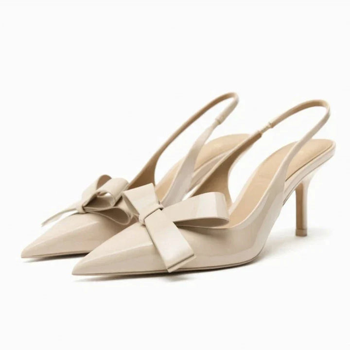 W&W Mode | Elegante High Heels Pumps Mit Schleife