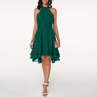 WW | Stilvolles Kleid Mit Charmanten Rüschen