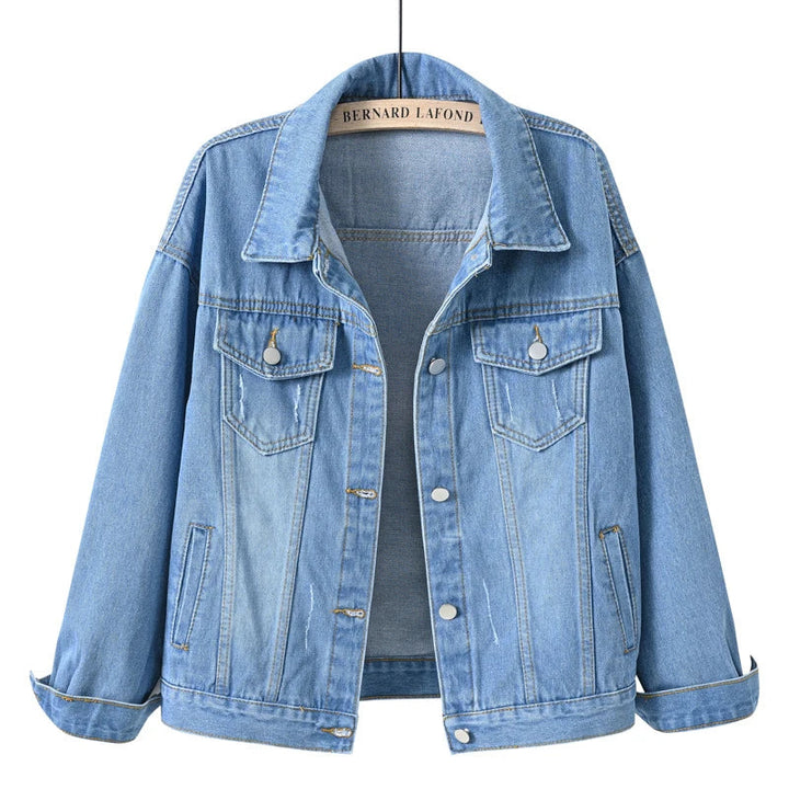 W&W Mode | klassische Damen Jeansjacke in vielen Farben