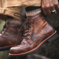 WW | Hohe Lederstiefel für Herren