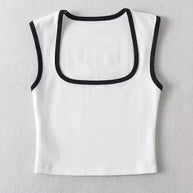 Streetwear Ärmelloses Crop Top