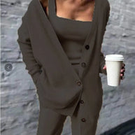 W&W - Gestricktes dreiteiliges Set