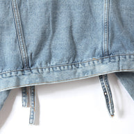 WW | Denim Jacke Mit Blumenstickereien Und Pailletten