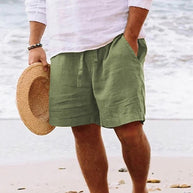 WW | Leinen Luxus Shorts Für Männer