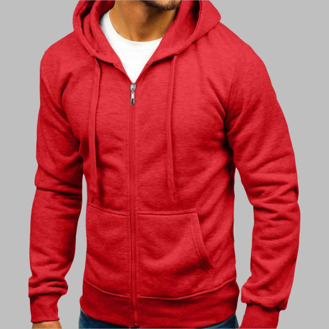 W&W Mode | Bequeme Herren Kapuzenpulli Mit Reißverschluss Für Den Täglichen Gebrauch