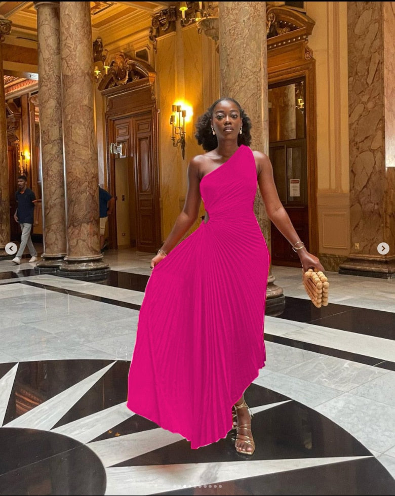 WW | Stehendes Im Schatten Maxi Kleid