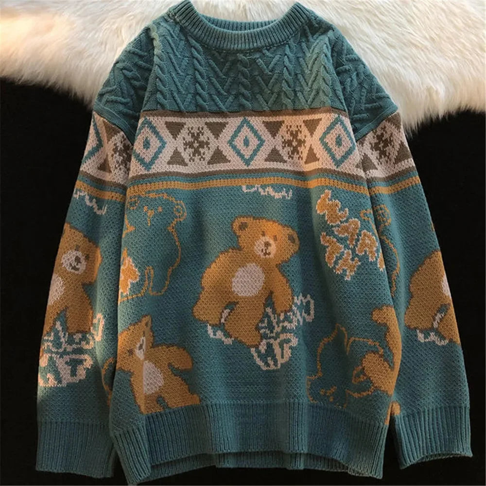 WW - Hässlicher Weihnachtspulli - Niedlicher Bärenpullover für Paare