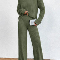 Darlene™ - Strickhose und Rollkragenpullover für Frauen