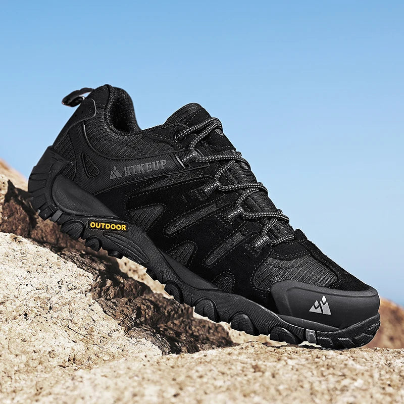WW | Niedrig Wasserabweisende Wanderschuhe Mit Robuster Sohle Für Herren