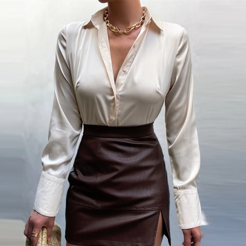WW | Satin-Bluse - Die perfekte Bluse für jeden Anlass!