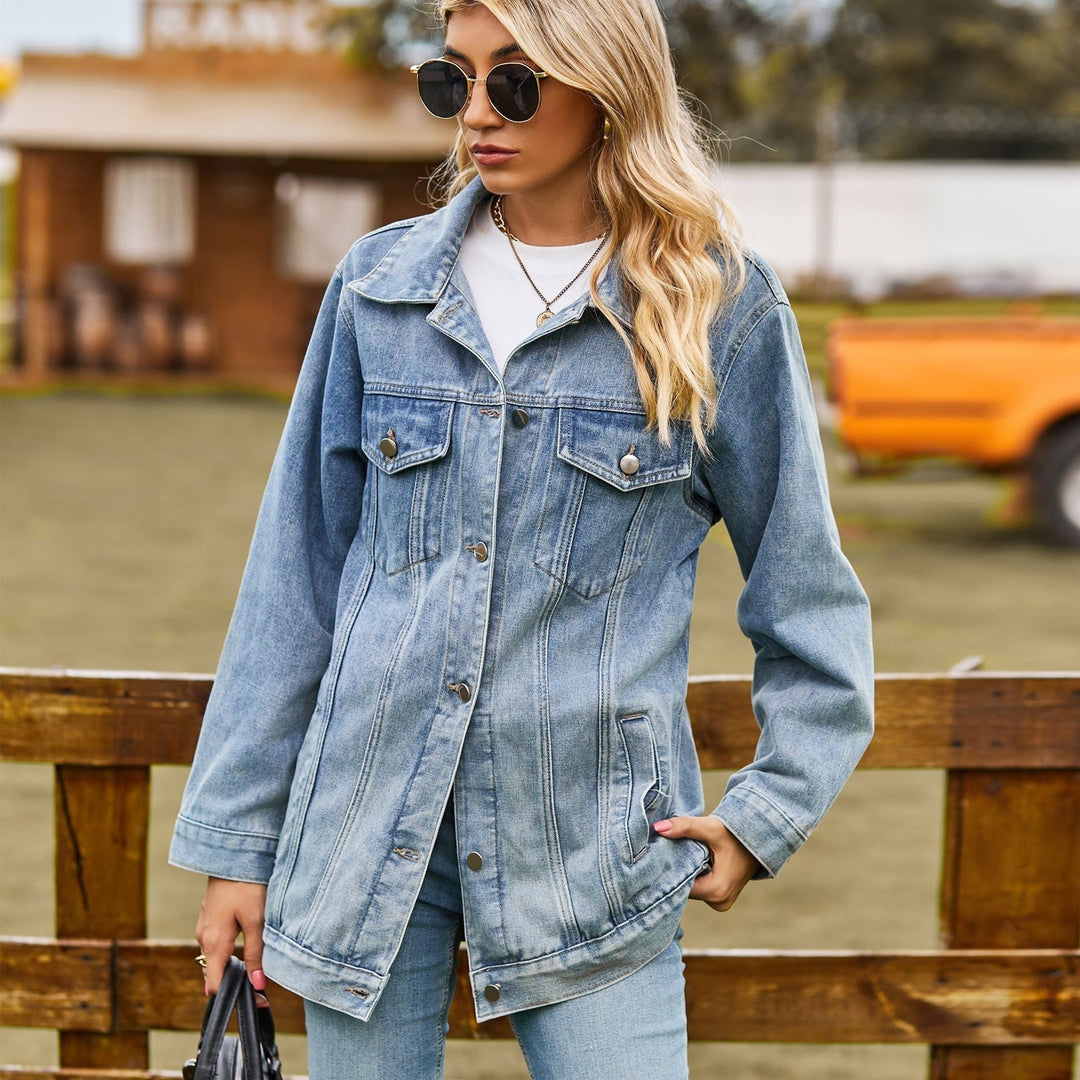 W&W Mode Die Vintage Jeansjacke unter Ihrem Mantel