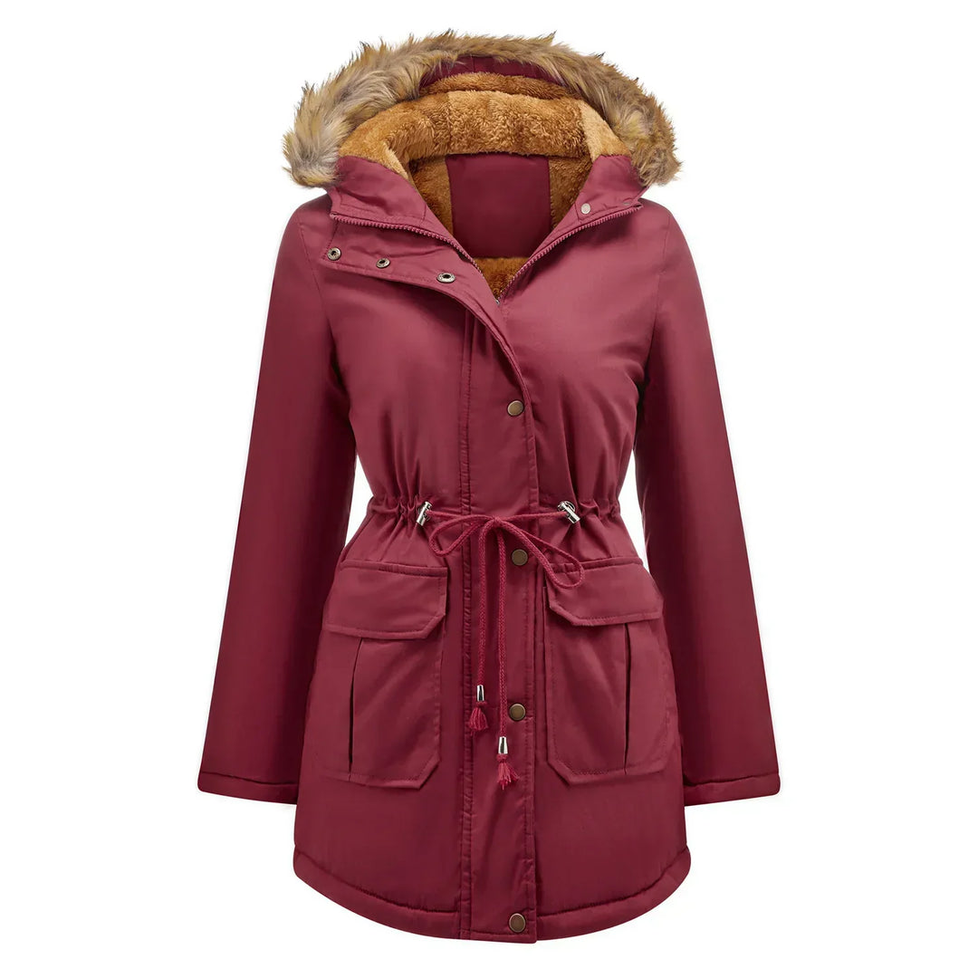 W&W Mode - Lange Parka mit Pelz