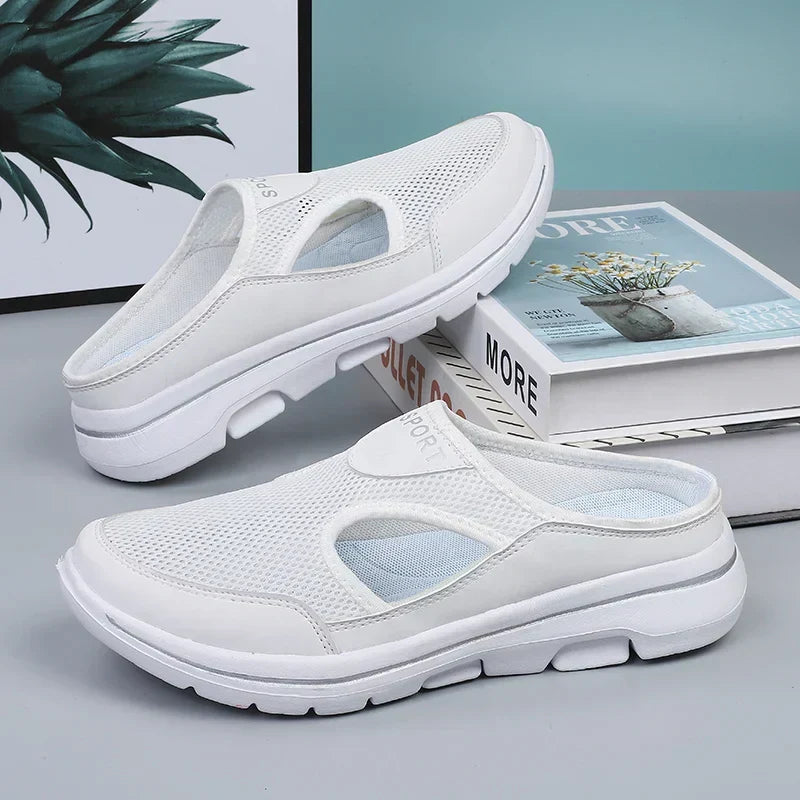 W&W Mode | Bequeme Sandalen Zum Hineinschlüpfen