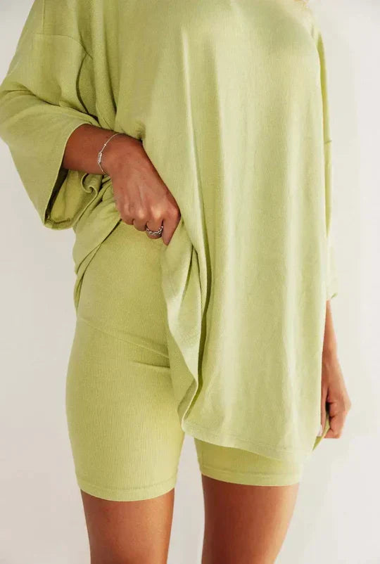 W&W Mode | Weiches und Elastisches Loungewear-Set