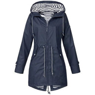 WW | Regenjacke wasserdicht mit Kapuze, atmungsaktiv, Parka für Outdoor