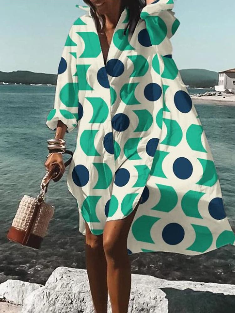 WW | Farbiges und leichtes Sommerkleid mit Motiven