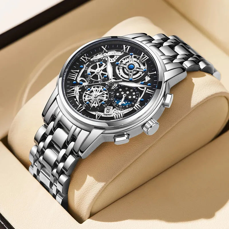 WW | Stilvolles Geschäftliches Quartz Herrenarmbanduhr