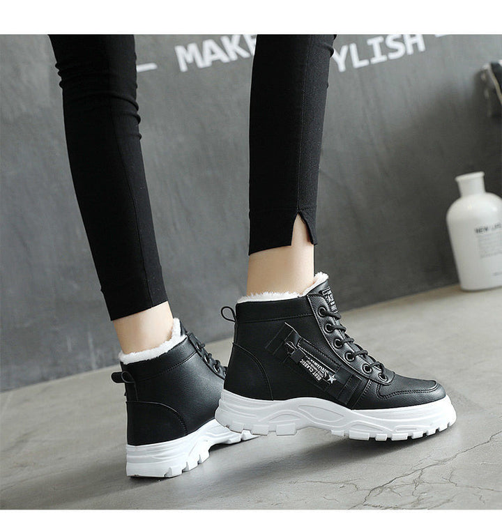 W&W Mode Mit Fleece-Wolle gefütterte Evolution-Schuhe