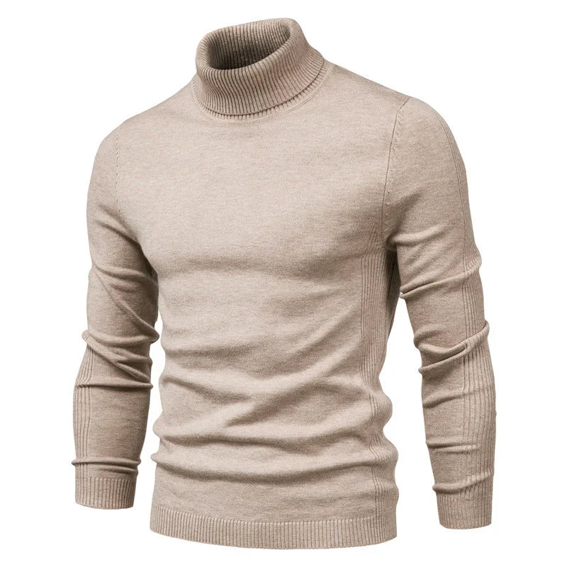 WOLFF | Herren Rollkragenpullover aus hochwertigem Material