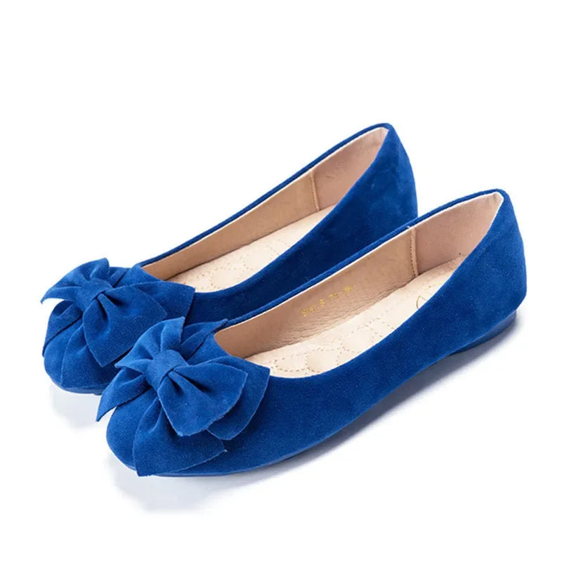 WW | Damen Komfortable & Stilvolle Freizeitslipper Mit Schleife
