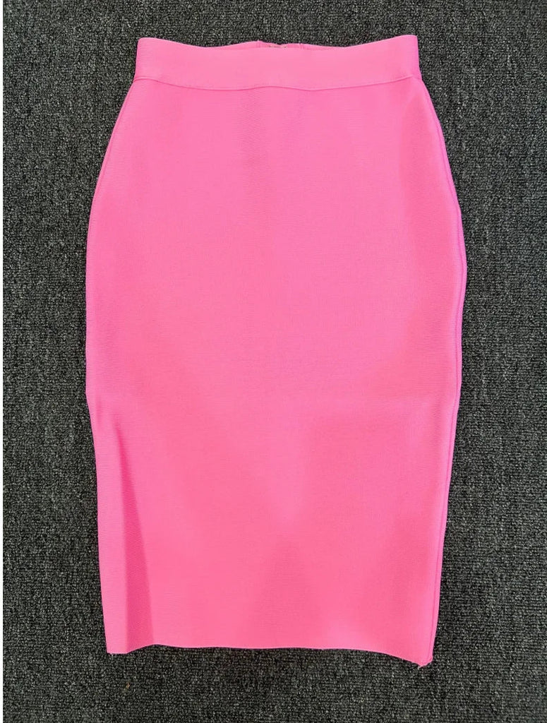 WW | Frauen Neue Rayon Bandage Rock Elegante Bleistiftrock Berühmte Sexy Club Party Kleidung Vintage Vestios