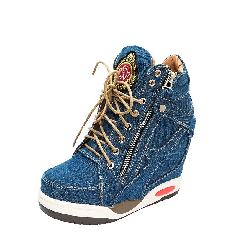 W&W Mode | Keine Eile Wedges Sneaker